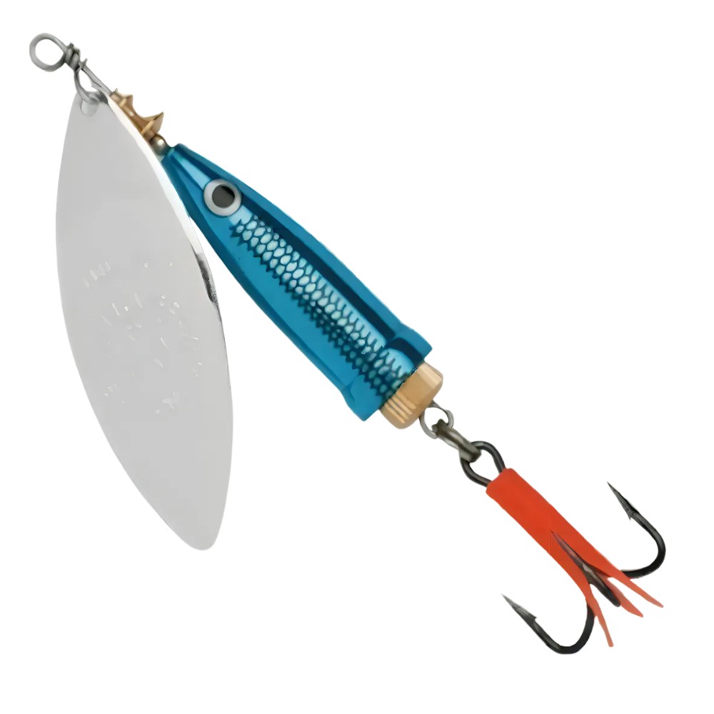 Cucharilla Spinner Blue Fox Super Salmon (BS Negro/Plata)