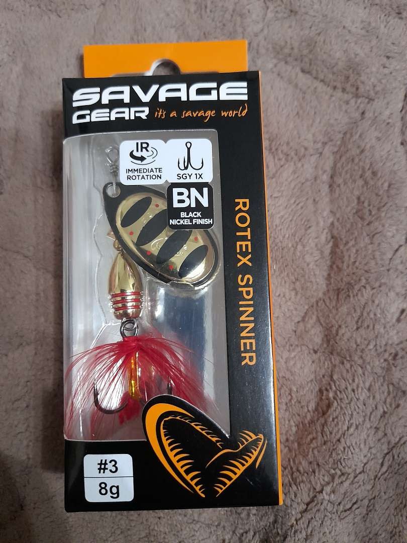 Cucharilla Spinner Savage Gear Rotex Cobre (8g)