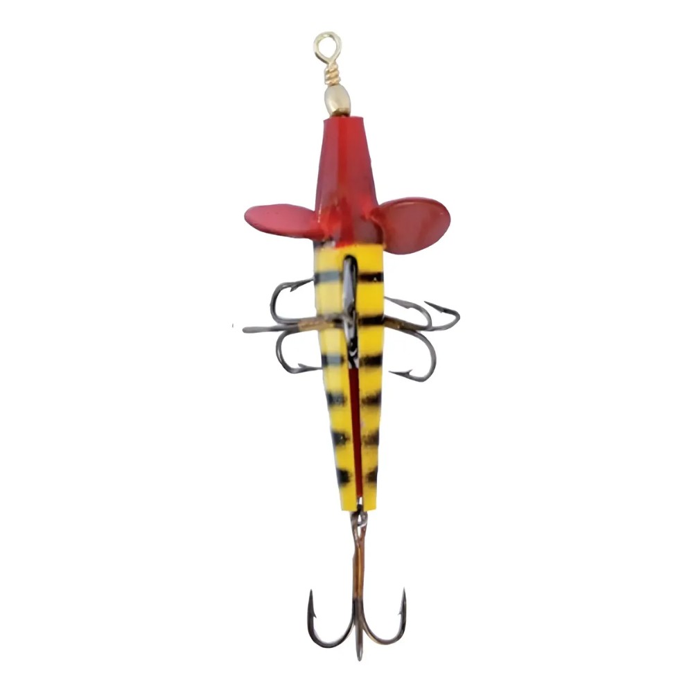 Cucharilla Terrible Falcon Claw TRB1 2.5cm (Níquel/Rojo)
