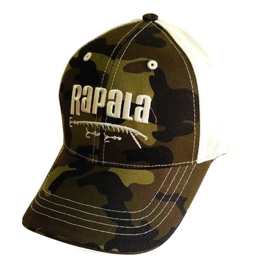 Gorro Jockey Rapala Verde Camuflado