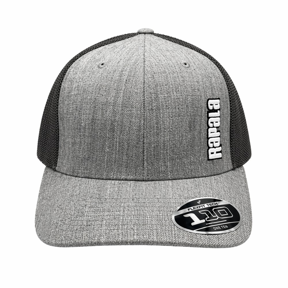 Gorro Jockey Rapala Gris Rojo