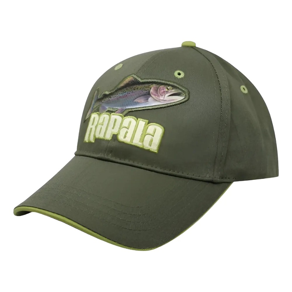 Gorro Jockey Rapala Trucha Verde