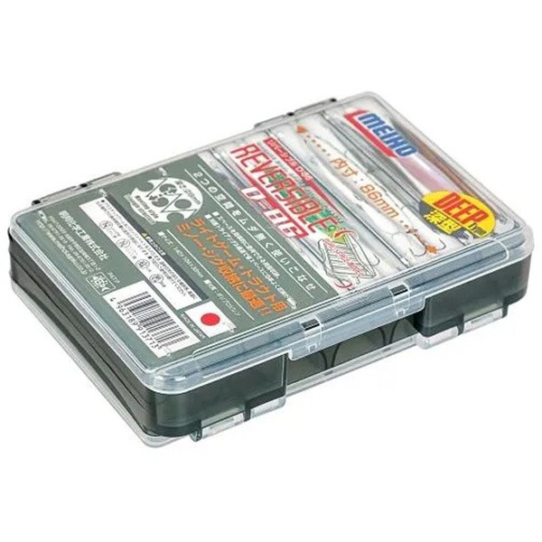 Caja Señuelos Meiho Reversible D86 Doble Cara