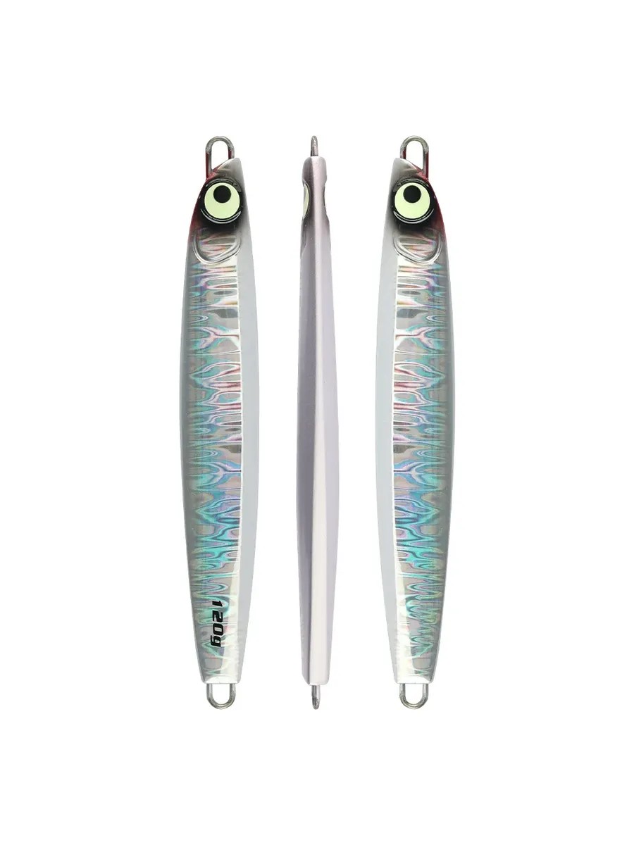 Señuelo Jig Sakana Jigu Slow 80g Color Color Color Silver Flash