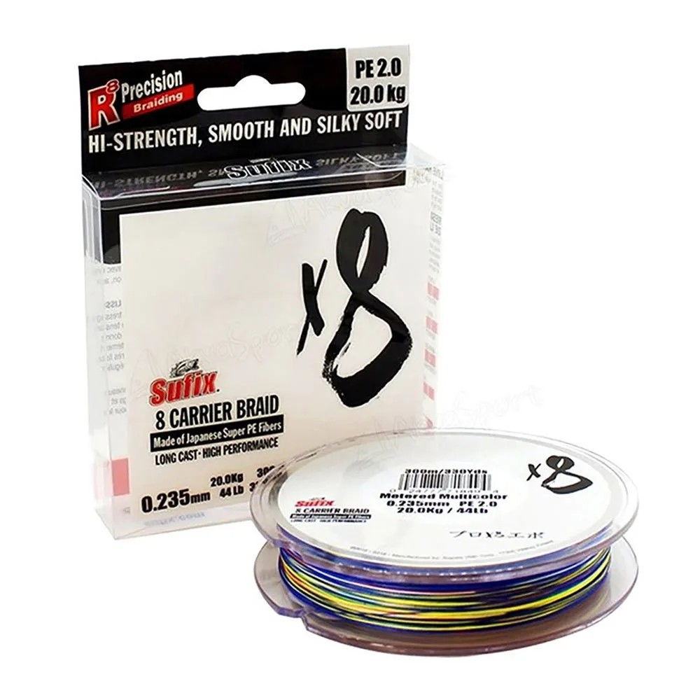 Multifilamento Kirei Line X8 Hebras Pe0.4 (0.10mm) 150m Multicolor
